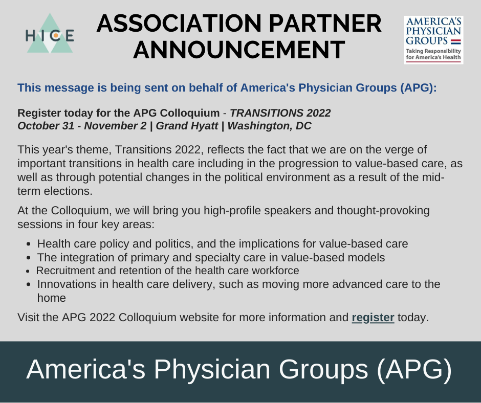 America's Physician Groups - Taking Responsibility For America's Health